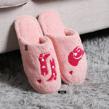 Load image into Gallery viewer, Cowboy/Cowgirl Pattern Indoor Home Slippers