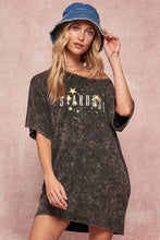 Load image into Gallery viewer, Stardust Vintage-Wash T-Shirt Mini Dress