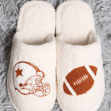 Load image into Gallery viewer, Football Gameday Indoor Home Slippers
