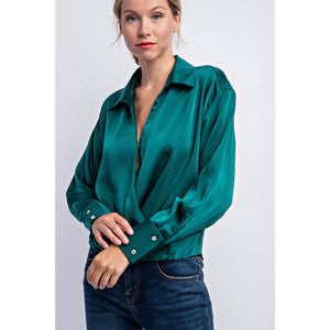 Kai Satin Blouse