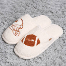 Load image into Gallery viewer, Football Gameday Indoor Home Slippers
