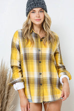 Load image into Gallery viewer, Plaid Button Up Shirt
