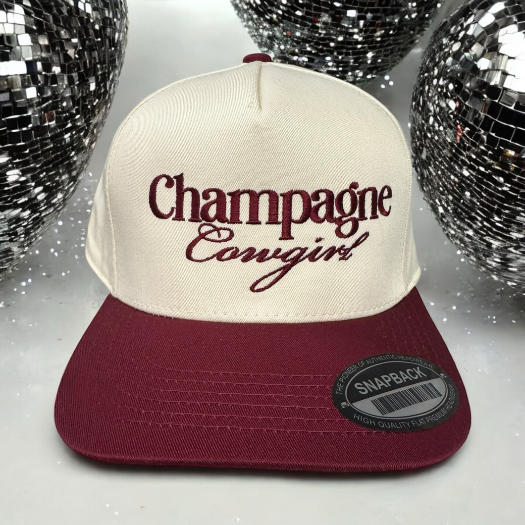 Champagne Cowgirl Trucker Hat    