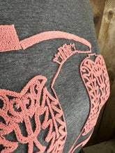 Load image into Gallery viewer, Cowboy boots stitch 3d embroidered top
