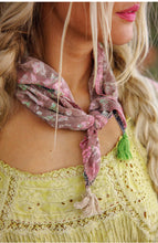 Load image into Gallery viewer, MP Tassel Handkerchief Scarf 231
