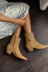 Free People Bowers Embroidered Bootie