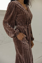 Load image into Gallery viewer, SALT Laurene Textured  Velvet Jumpsuit
