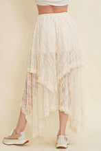 Load image into Gallery viewer, LAYERED FLORAL MIDI SKIRT
