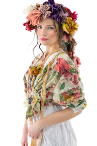 MP Floral Cropped Leni Jacket 697 (Reversible)