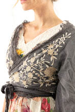 Load image into Gallery viewer, MP Adelaide Embroidered Wrap Top 1158

