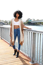 Load image into Gallery viewer, Boho Chic Ombre Kimono – Versatile Beach Cover-Up
