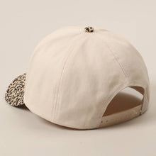 Load image into Gallery viewer, TEXAS Embroidery Leopard Two-Tone Trucker Hat
