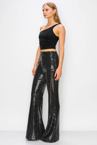 Square Sequin Trousers