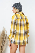 Load image into Gallery viewer, Plaid Button Up Shirt

