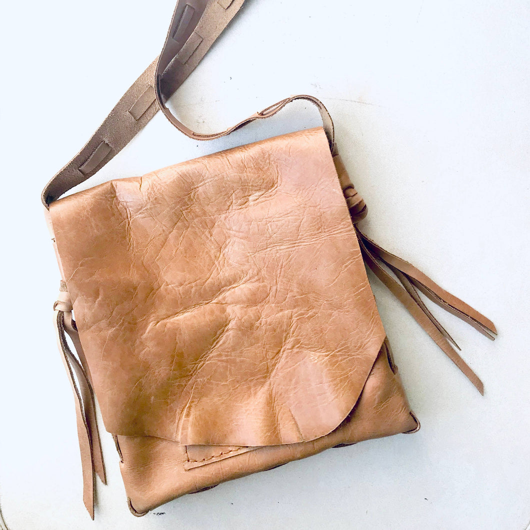 Leather Shoulder Bag - The Mary Ann