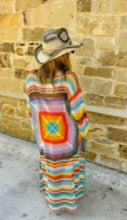 Load image into Gallery viewer, Sunset Kimono - Hand-crocheted
