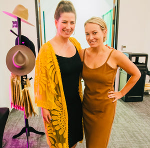 The Shelby Midi Toffee Dress
